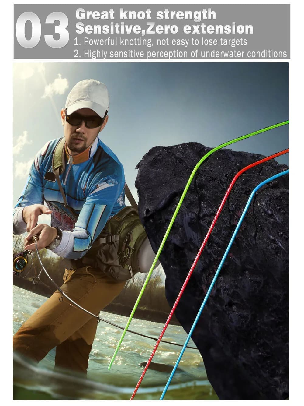 Fil de pêche JOSBY 12 brins PE tressé 300m 500m 1000m multifilament Japonais pour carpe et mouche