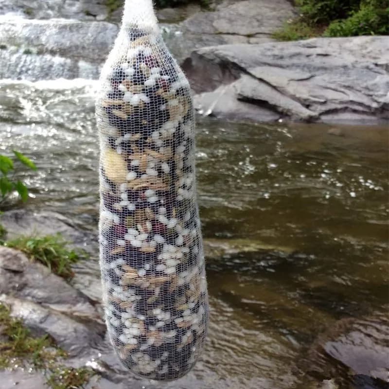 Nid de pêche soluble 5M pour carpe feeder, filet 18 à 44mm, accessoires de pêche européenne écologique