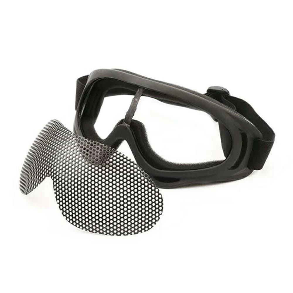 Lunettes tactiques mesh anti-choc pour chasse, airsoft et pêche sportive - Protection maximale