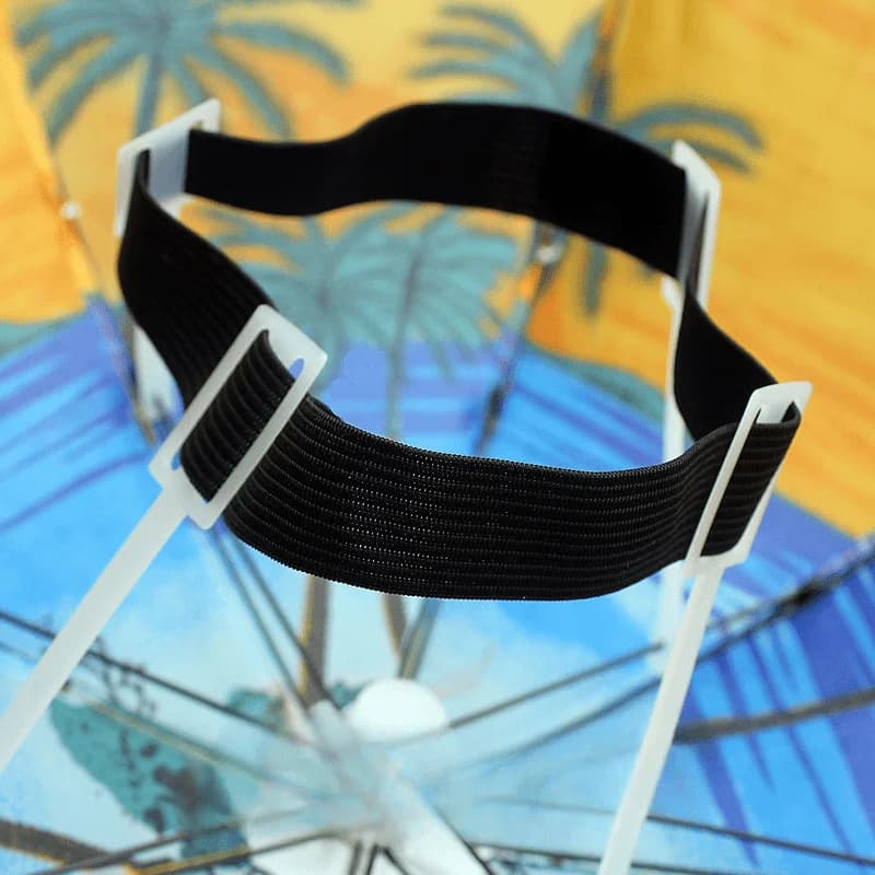 Kit 1-2 parapluies tête réglables pliables - Protection soleil pluie randonnée camping pêche