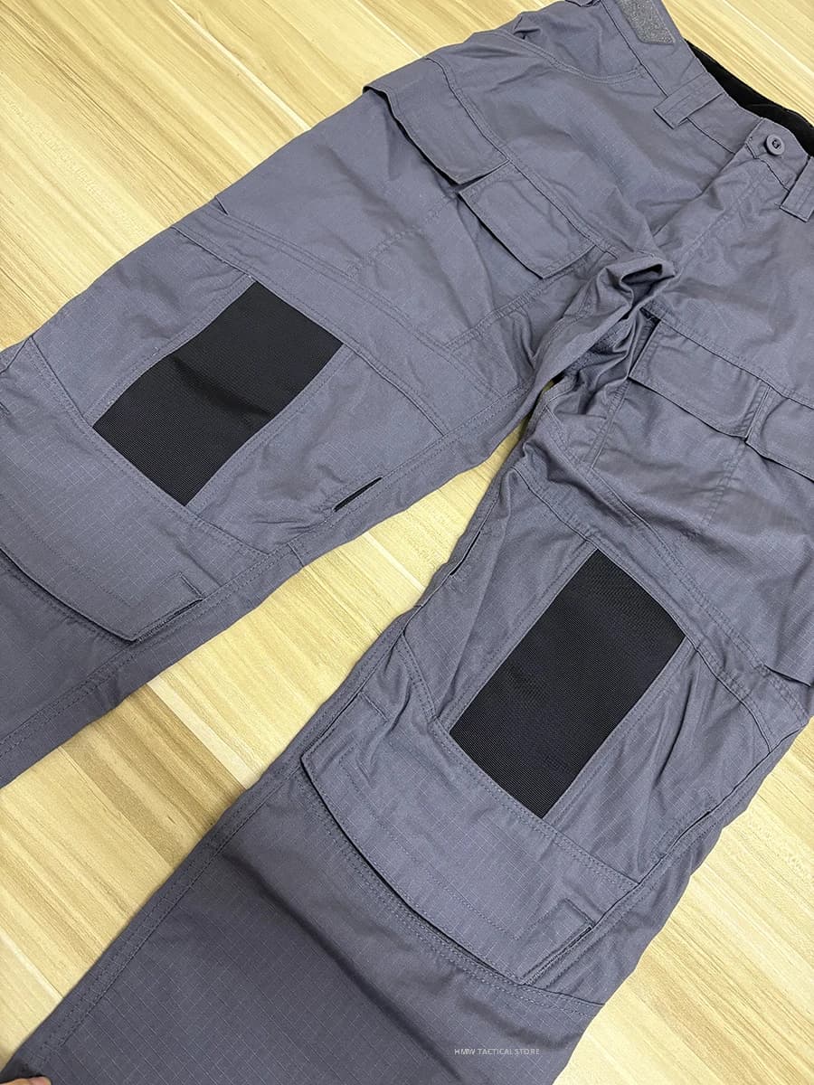 Pantalon d'assaut LEAF CTSFO camouflage - Entraînement pêche tactique terrain varié noir gris