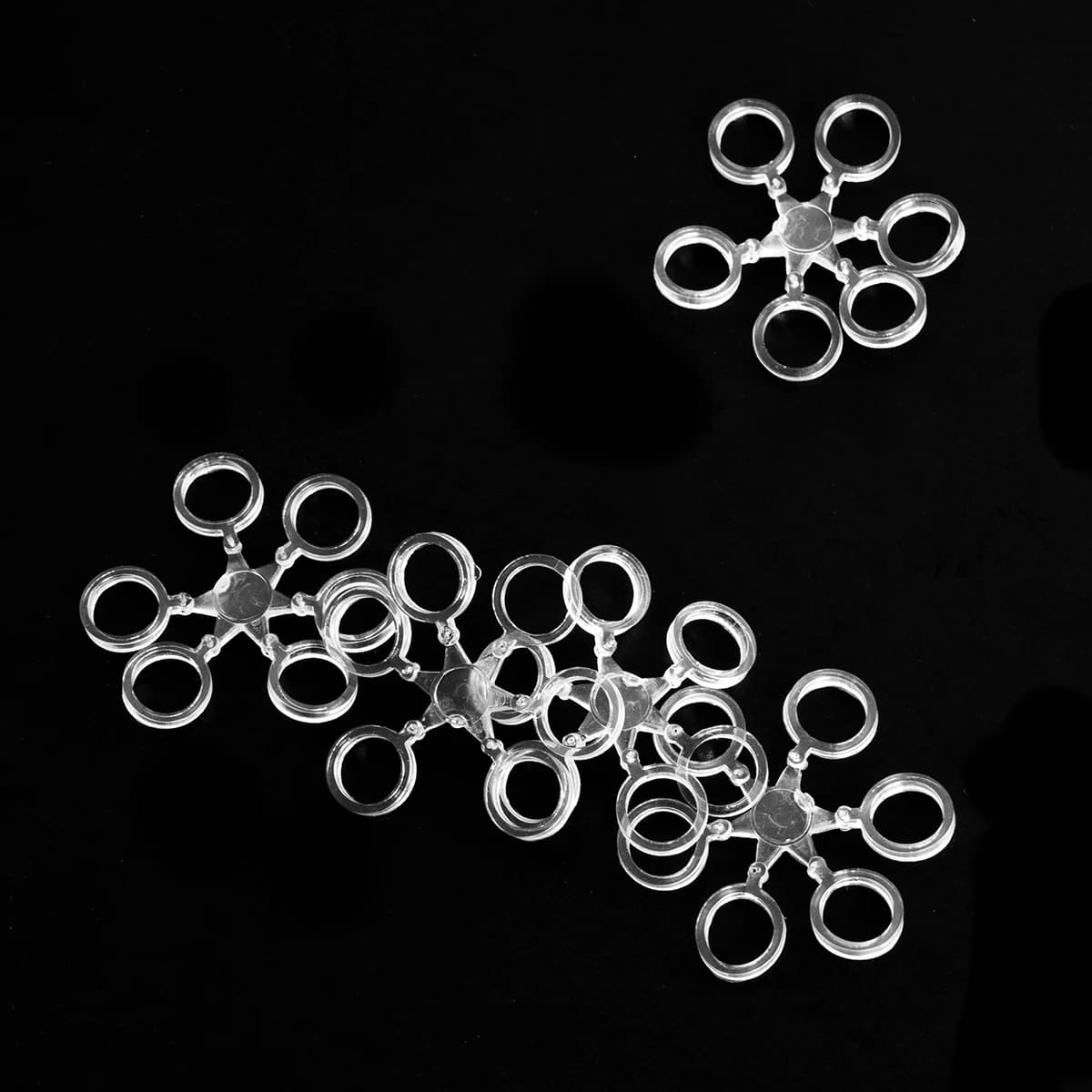 Élastiques baitbands 60/120 pièces pour fixer boilies et pellets - accessoire pêche carpe indispensable