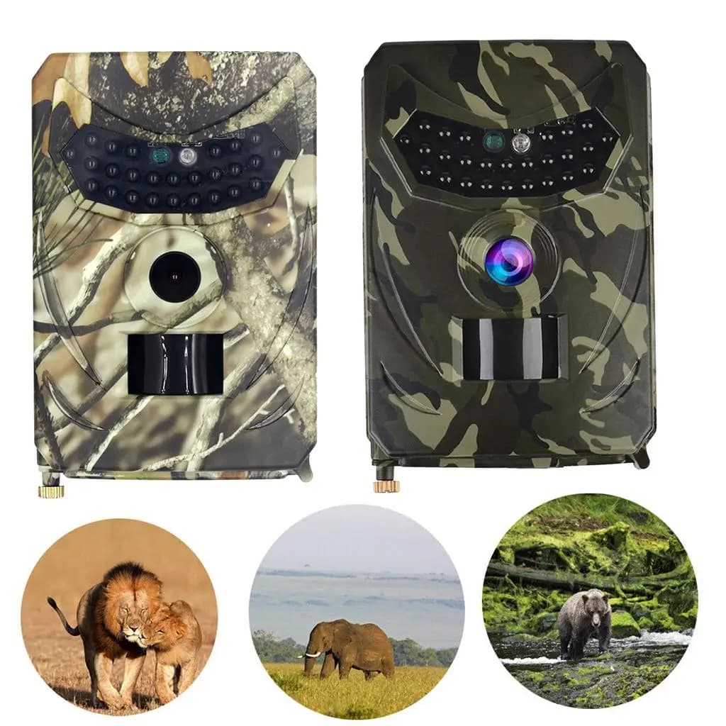 Caméra faune 12MP 1080P infrarouge étanche pour surveillance chasse et observation naturaliste