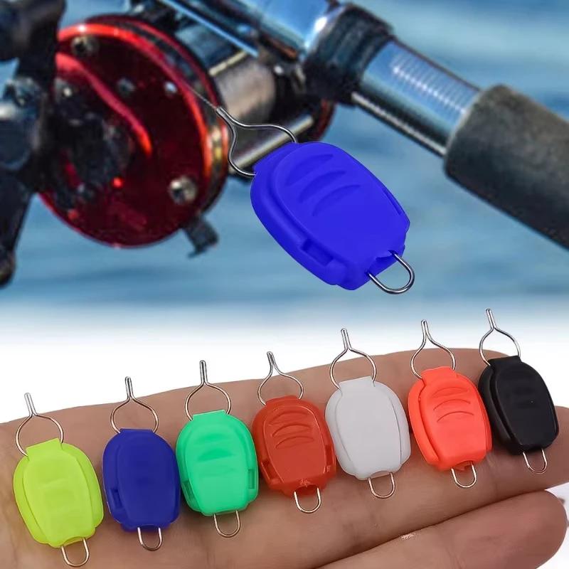 15 clips arrêt-ligne ABS pour moulinet casting, accessoires pêche pour stopper le fil sur votre bobine