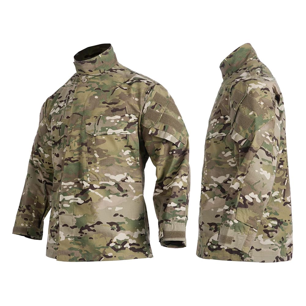 Veste camouflage tactique manches longues chasse - Uniforme entraînement paintball pêche outdoor