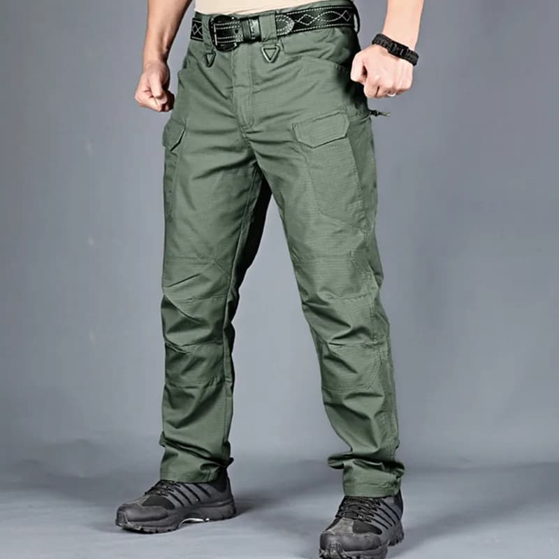 Pantalon tactique IX9 ville nature pour pêche - Combat imperméable randonnée pêche urbaine