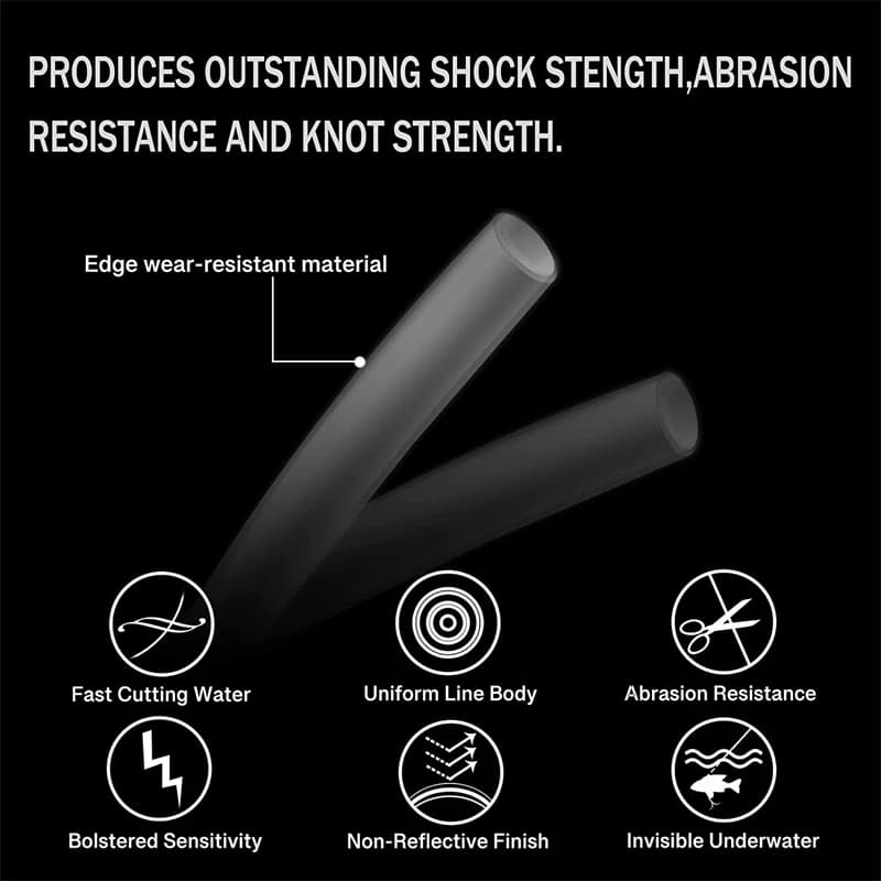 Nouvelle arrivée 2022 ligne pêche 3000m fluorocarbone - Monofilament japonais haute qualité super résistant pour pêche