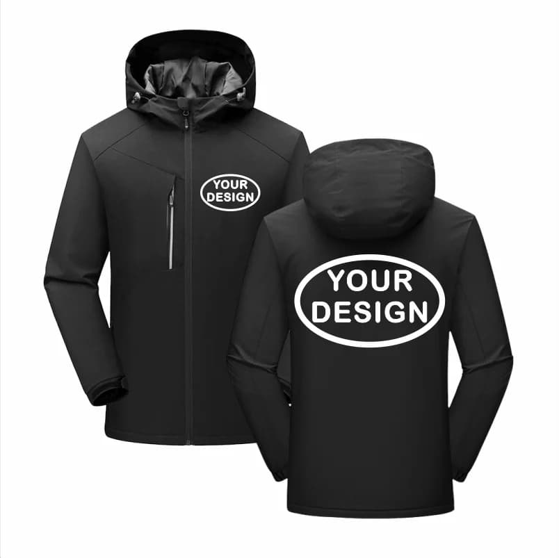 Veste hiver personnalisée pêche - Vêtement technique avec logo pour pêche professionnelle