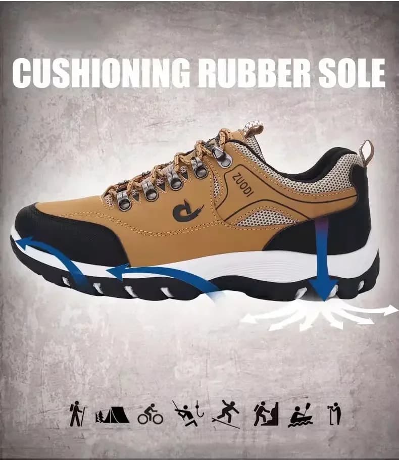 Chaussures de pêche outdoor homme 38-48 étanches antidérapantes, pour randonnée pêche et conditions difficiles