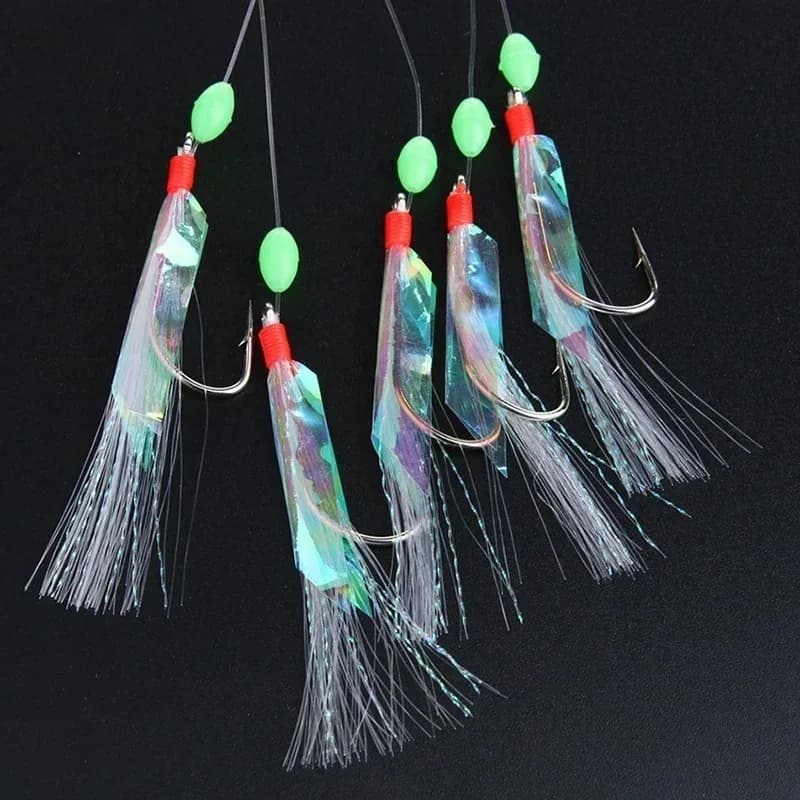Leurre pêche multi-couleurs imitation poisson crevette - Appât silverskin avec hameçon barbelé cristal pour truite perche brochet