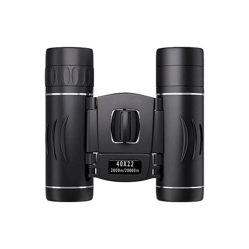 Jumelles compactes 40x22 HD BAK4 FMC pliables pour observation pêche, portée 2000m outdoor