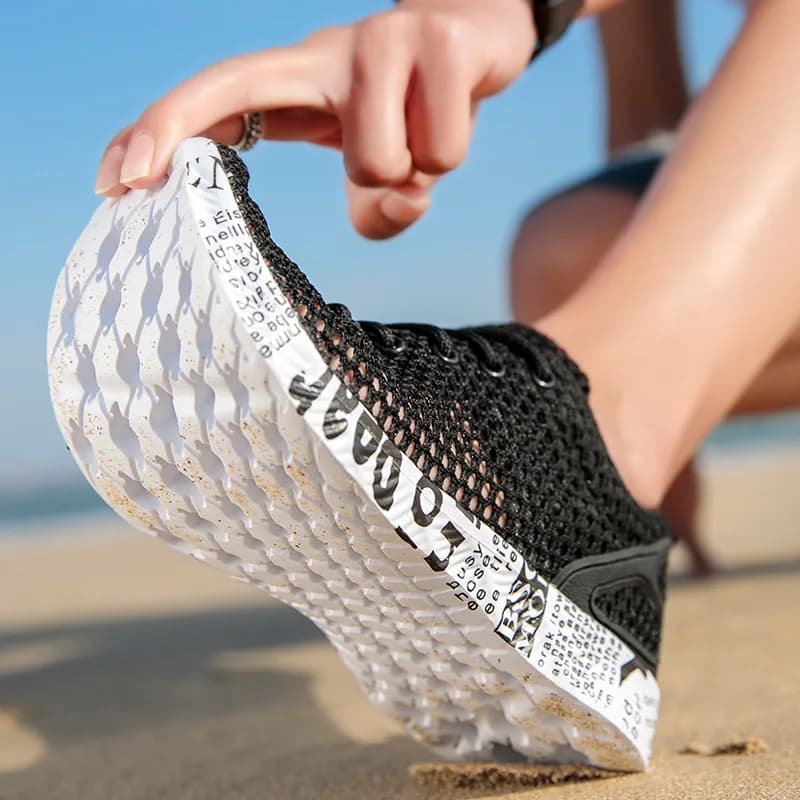 Chaussures Aquatiques Homme Été Respirantes Randonnée Plage Séchage Rapide Pêche
