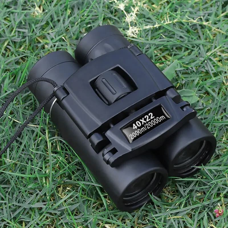 Jumelles compactes 40x22 pliantes pour pêche - Optique BAK4 FMC portée 2000m