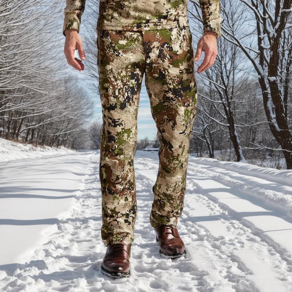 Pantalon traversée séchage rapide élastique 4 côtés - Pêche, camouflage outdoor, chasse léger