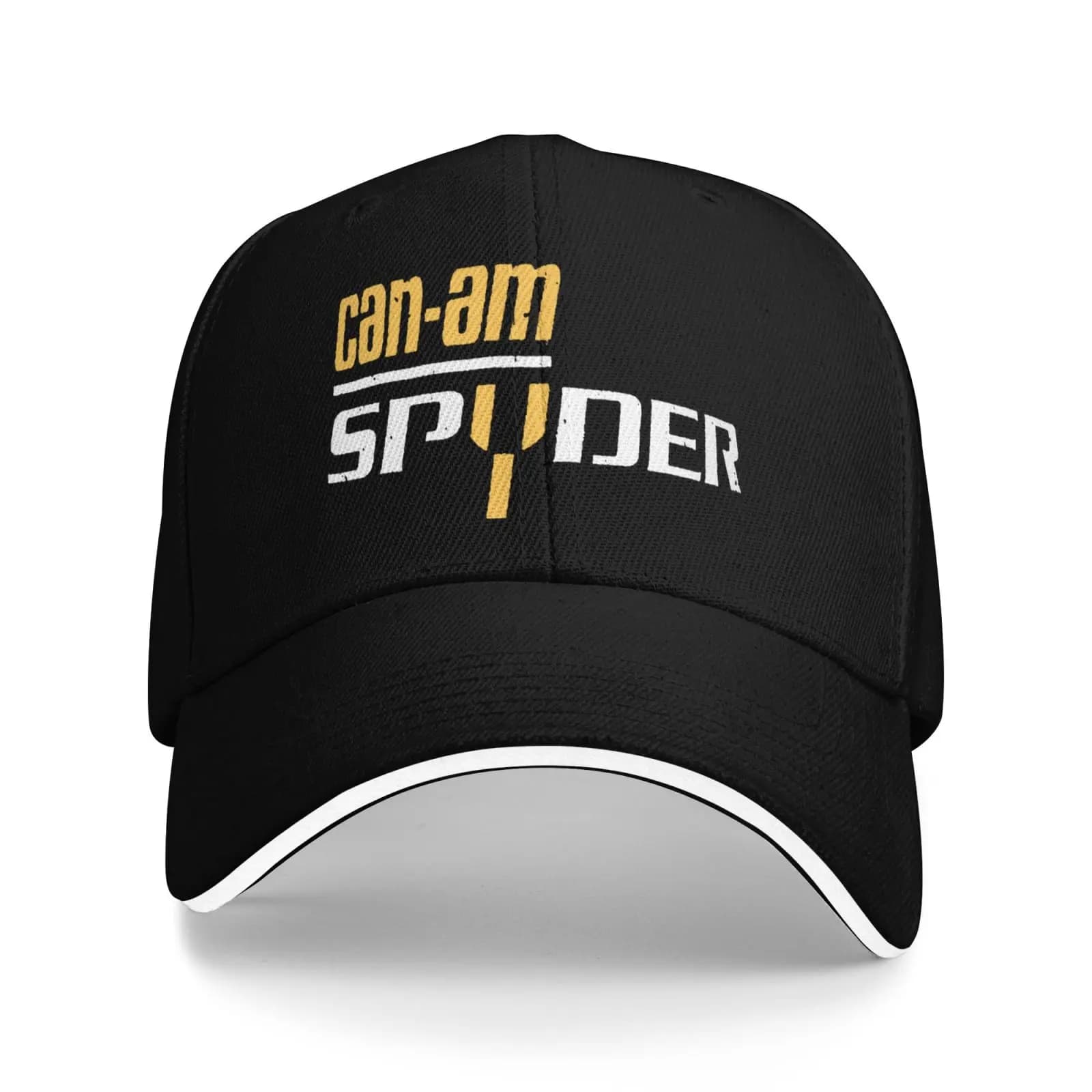 Casquette snapback Can Am Spyder humoristique pour chasse - Modèle rétro été ajustable