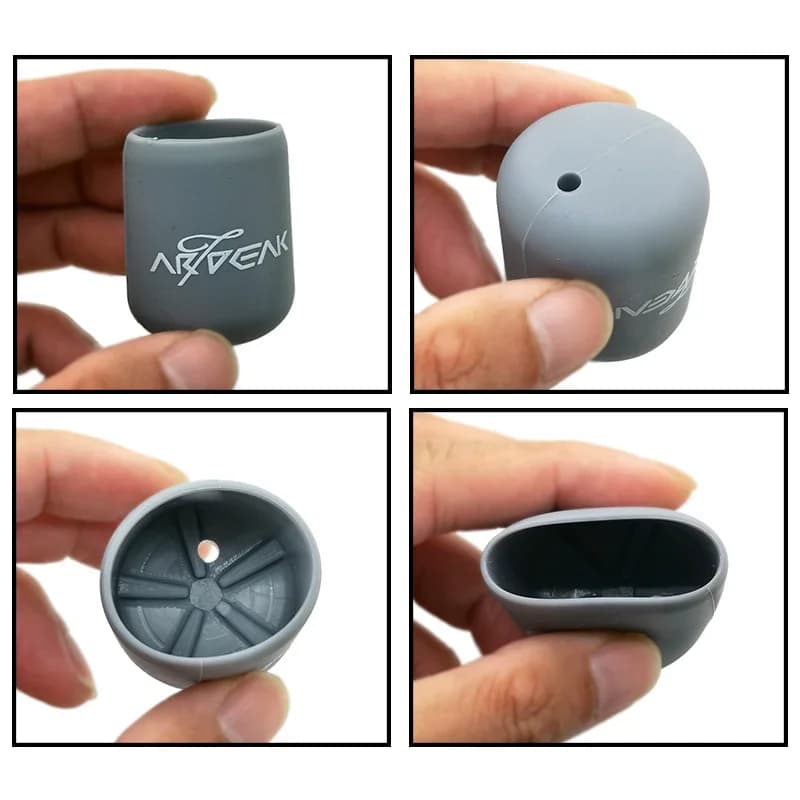 Étui de protection gel de silice pour manche de canne à pêche OUTKIT - Accessoire de pêche durable et pratique