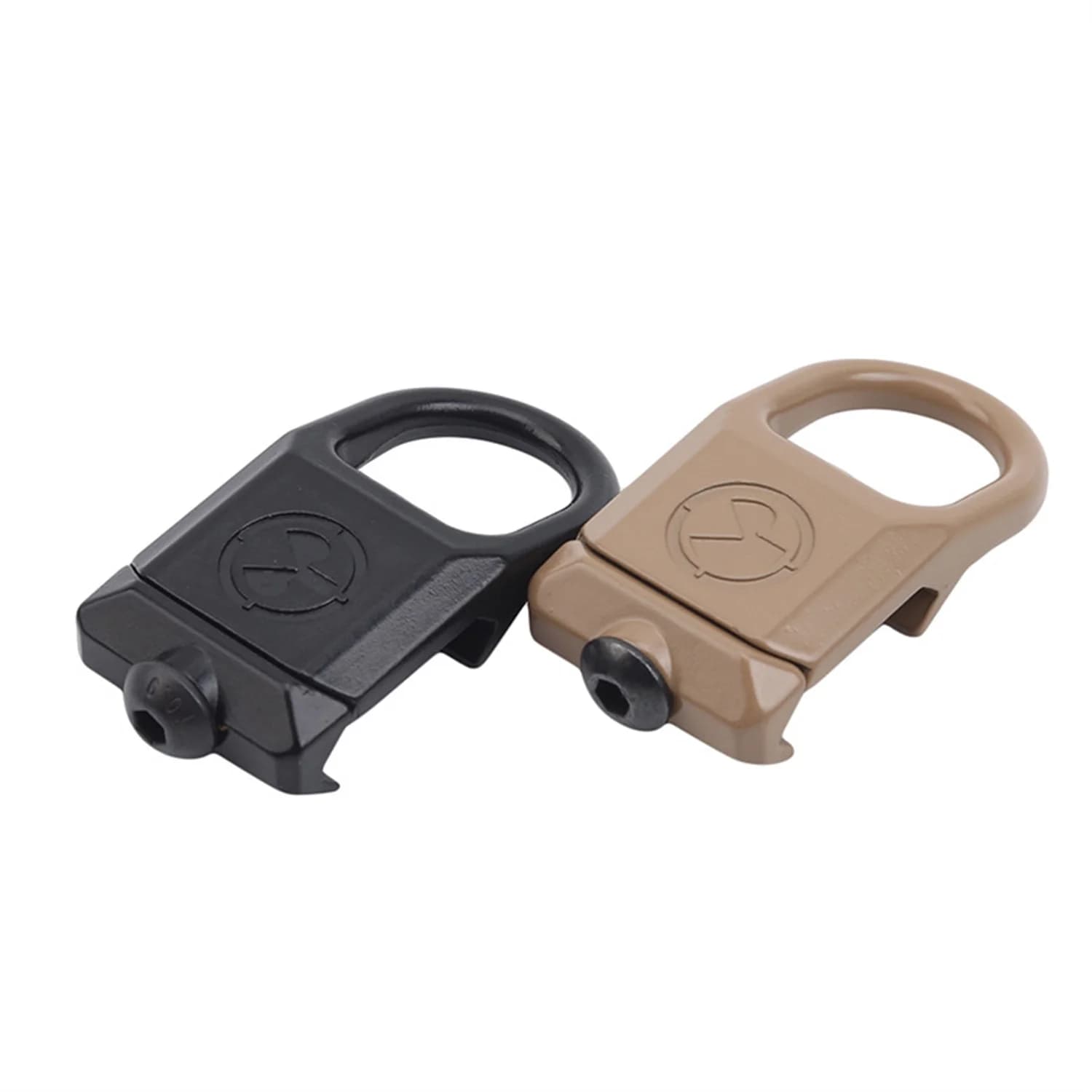 Attache rapide RSA pour sangle tactique - Accessoire pêche et chasse fixation rail 20mm