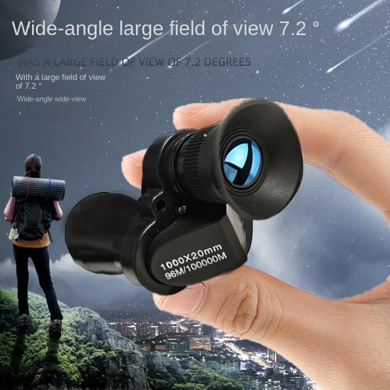 Télescope monoculaire portable HD zoom haute puissance - Observation chasse pêche randonnée montagne