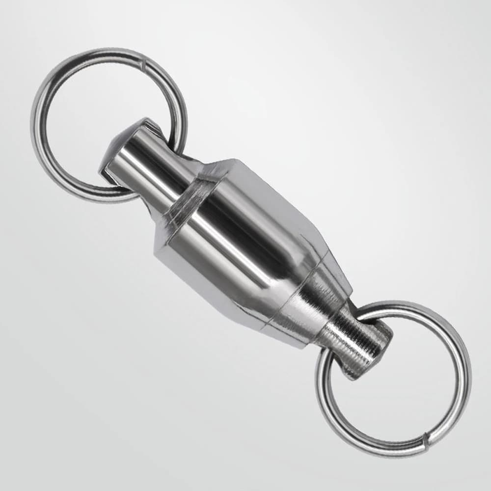 Émerillons à roulement à billes DNDYUJU 10-20pcs acier inoxydable - Accessoires pêche qualité