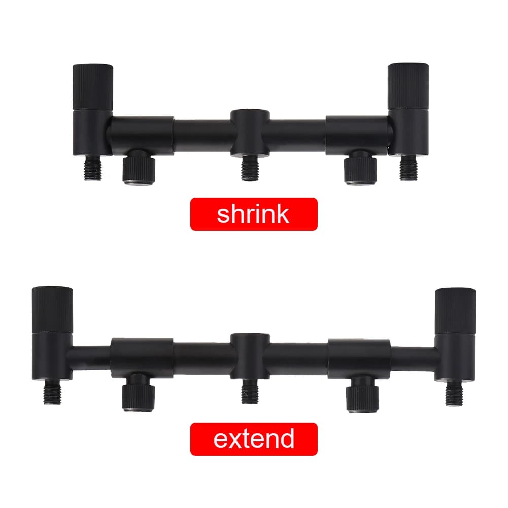 Support télescopique pour alarmes pêche - porte canne portable léger pêche carpe extérieur