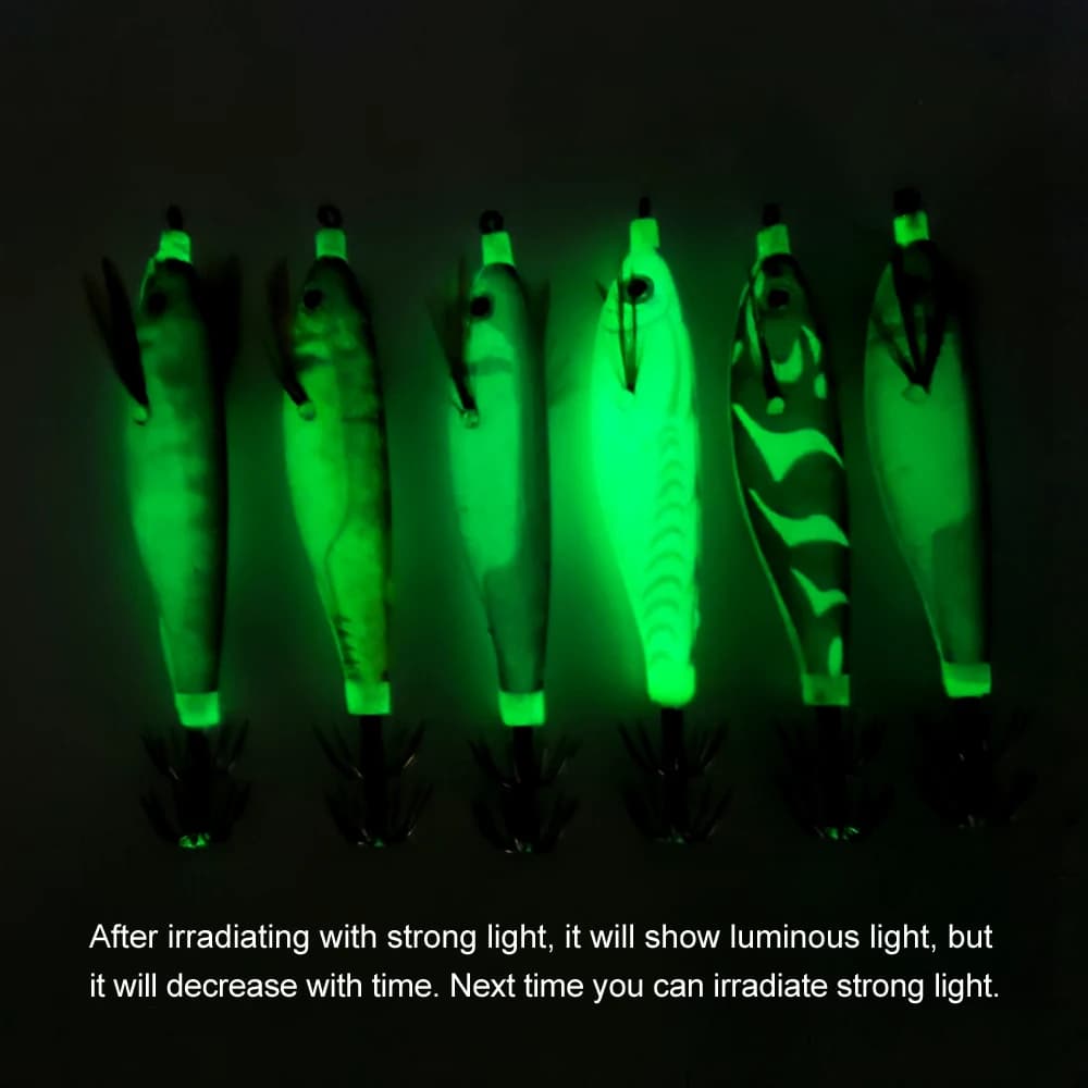 Leurres calmar luminescents 2 pièces 10cm/9g pour pêche en mer, appâts artificiels pieuvre et seiche
