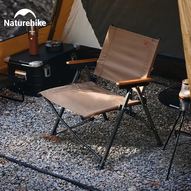 Chaise pliante Naturehike 2024 ouverture rapide - Siège portable 120kg pour pêche camping voyage jardin