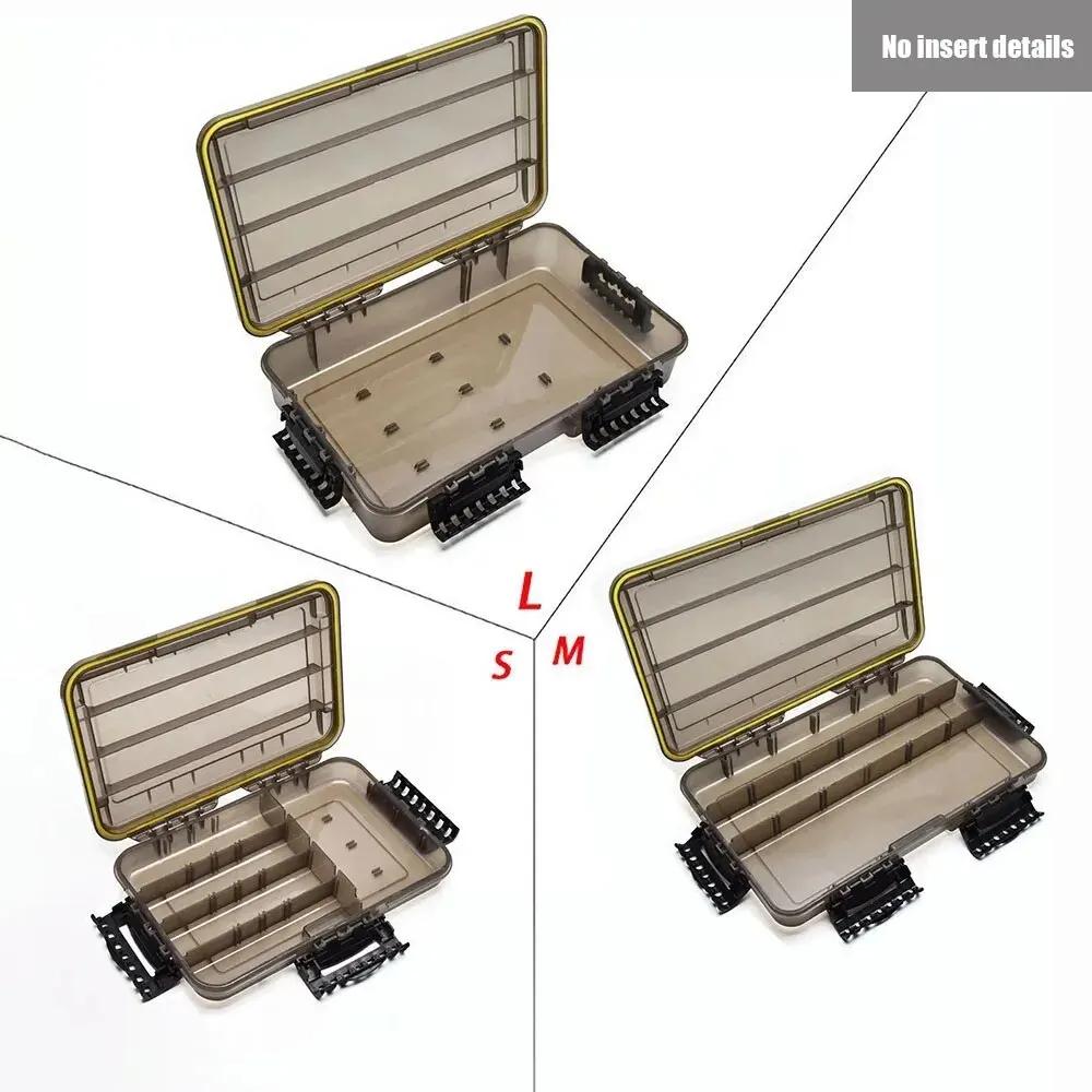 Boîte à pêche SAMOLLA grande étanche rangement leurres appâts portable accessoires matériel pêche