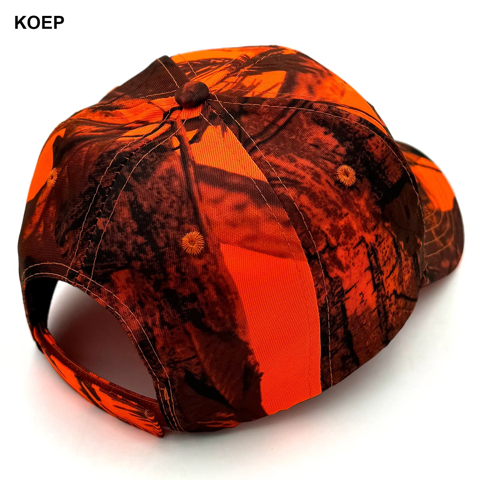 Casquette baseball camouflage KOEP avec drapeau américain pour pêche et chasse - Style pêcheur