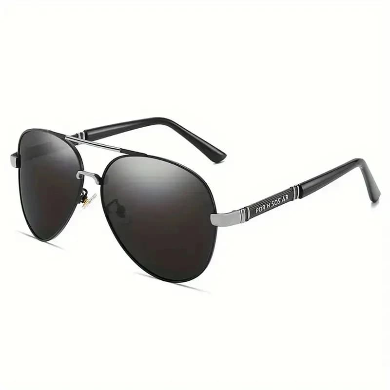 Lunettes pêche polarisées homme monture métal - Qualité premium protection UV400 pêche