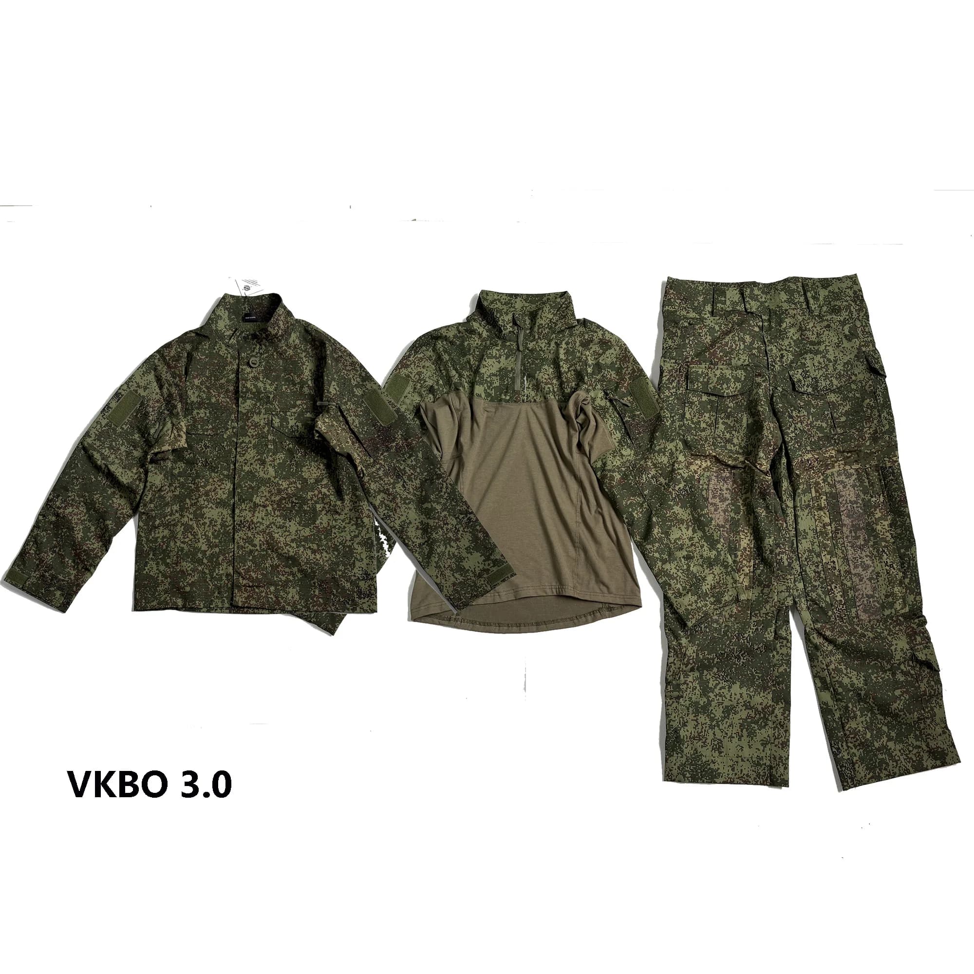 Combinaison camouflage russe EMR VKBO3 - Tenue complète pour pêche tactique