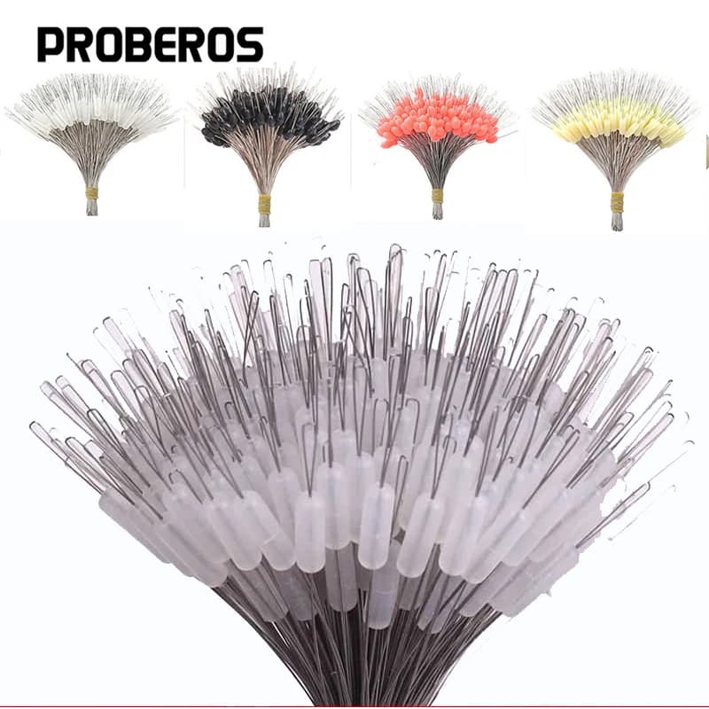 Flotteur ovale professionnel PRO BEROS 300 pièces, stopper anti-dérive pour ligne de pêche résistante