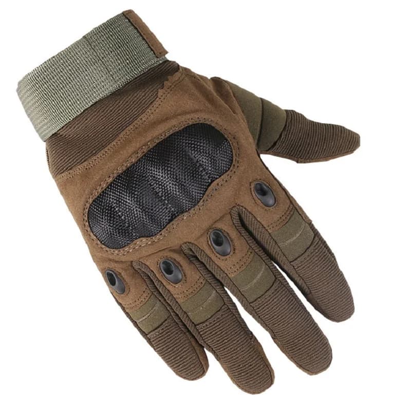 Gants tactiques militaires sans doigts DT134 pour pêche au lancer et sports outdoor résistants aux coupures