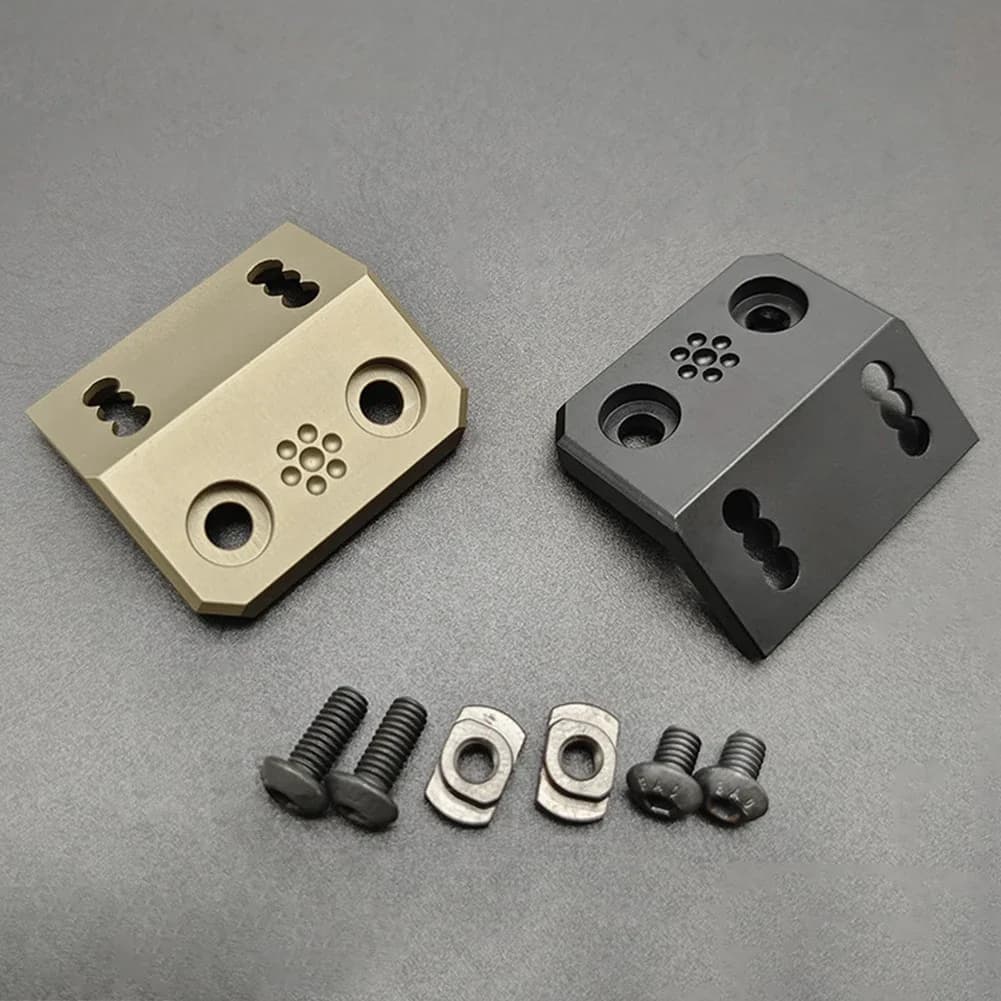 Support tactique M300/M600 pour lampe de pêche - Montage offset CNC pour rail Mlok