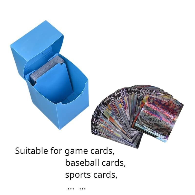 Boîte rangement cartes jeu pêche famille étanche organisation accessoires parties cartes 100+