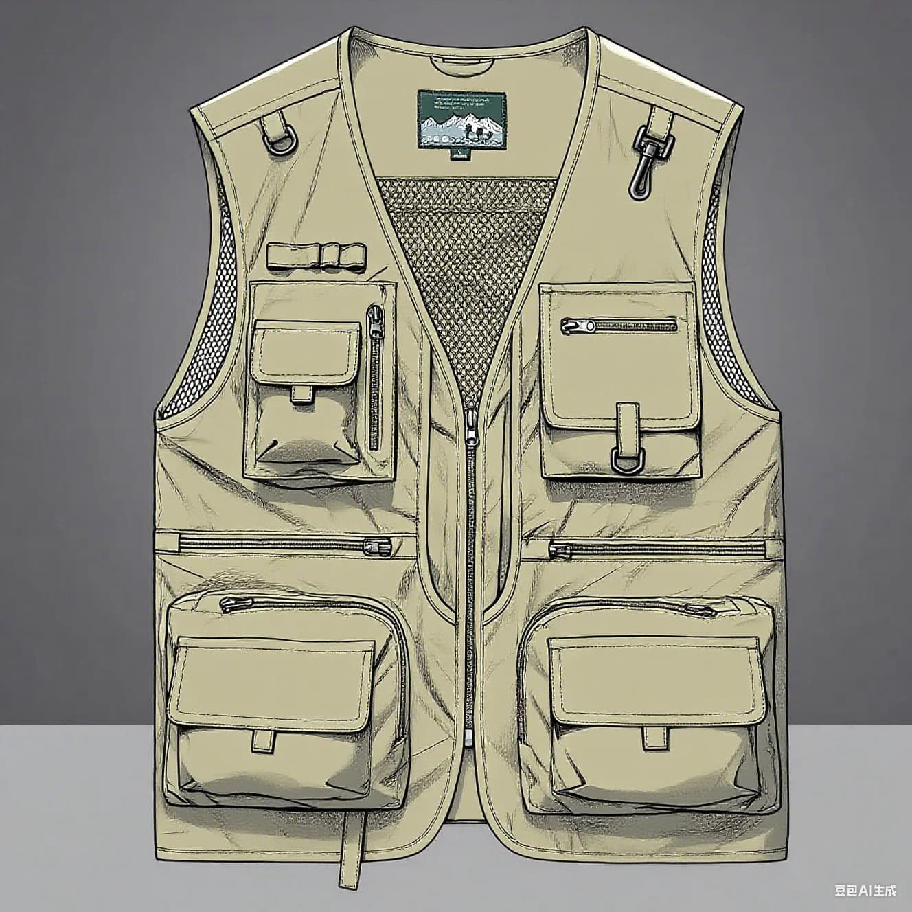 Débardeur homme été 2025 5XL avec poches, veste sans manches mesh pour travail et loisirs en extérieur