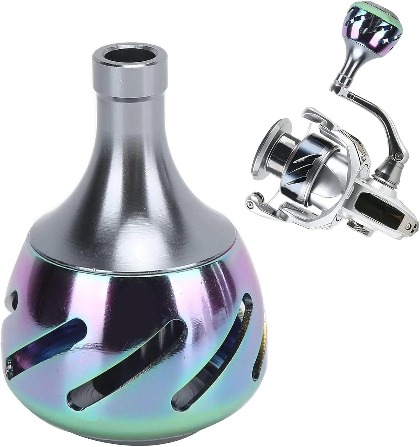 Manivelle moulinet pêche ROLLFISH poignée métal bouton ergonomique bras oscillant modification DIY