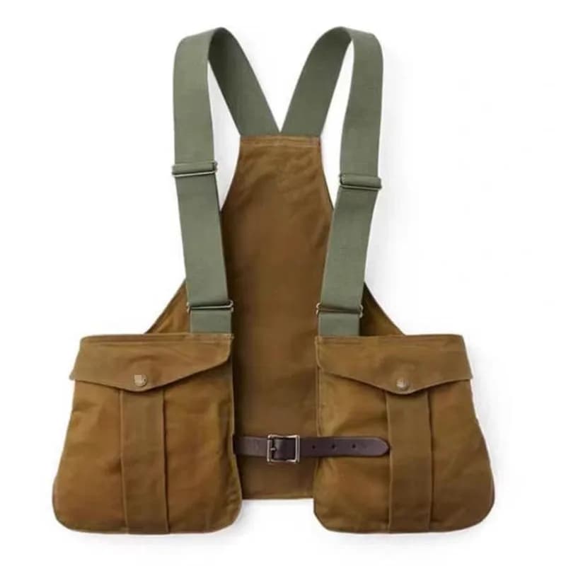 Veste pêche multifonction style rétro américain - Veste multipoches unisexe pour pêche et camping 2025