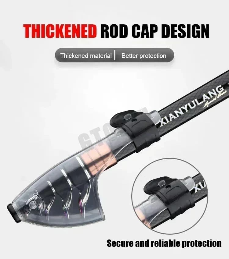 Canne à pêche télescopique carbone 2.1m à 4.5m pour surfcasting, bateau et pêche du bord - Rod saltwater freshwater
