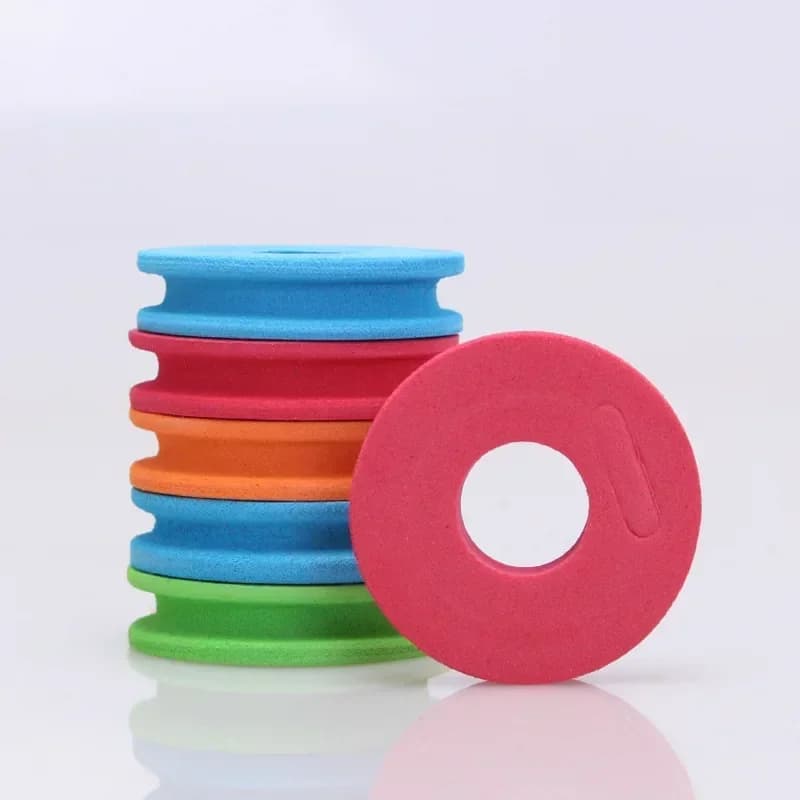 Plateau dévidoir mousse EVA pour fil pêche hameçons accessoires rangement matériel