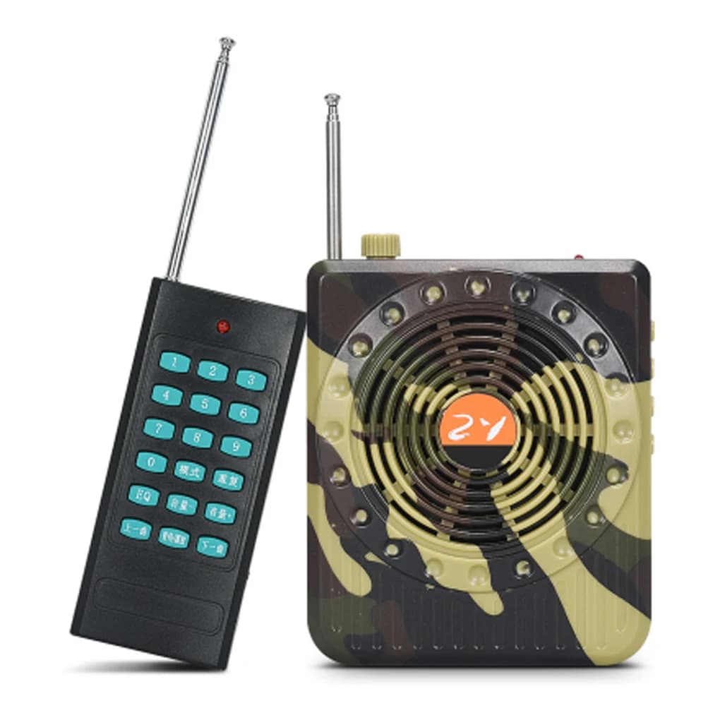 Amplificateur son professionnel petite taille télécommande pour appeaux leurres chasse