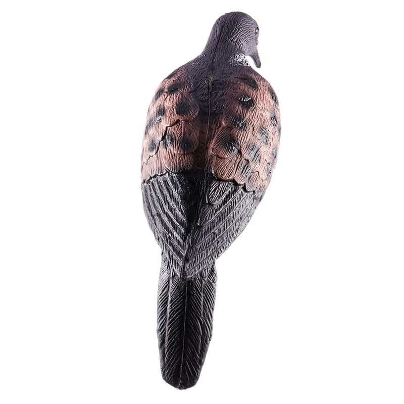 Leurres colombe 3 pièces protection jardin - Appâts pigeons bio mimétiques chasse oiseaux