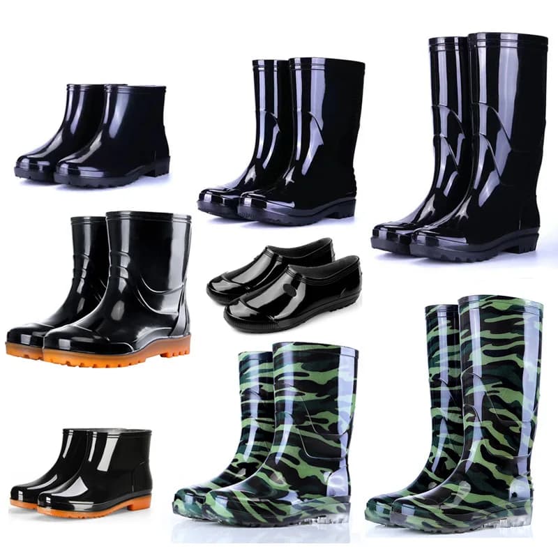 Bottes camouflage haute avec doublure polaire - Semelle tendon de bœuf imperméable pour chasse et pêche