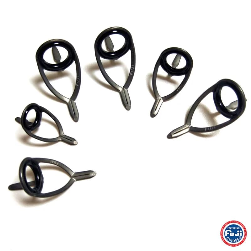 Anneau Fuji KW double pied casting/spinning - Haute qualité pour montage et réparation canne pêche