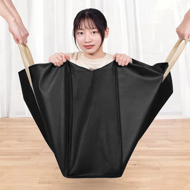 Sac de déménagement étanche extra large 80x55x25cm - Pliage lavable rangement maison non-tissé cubes