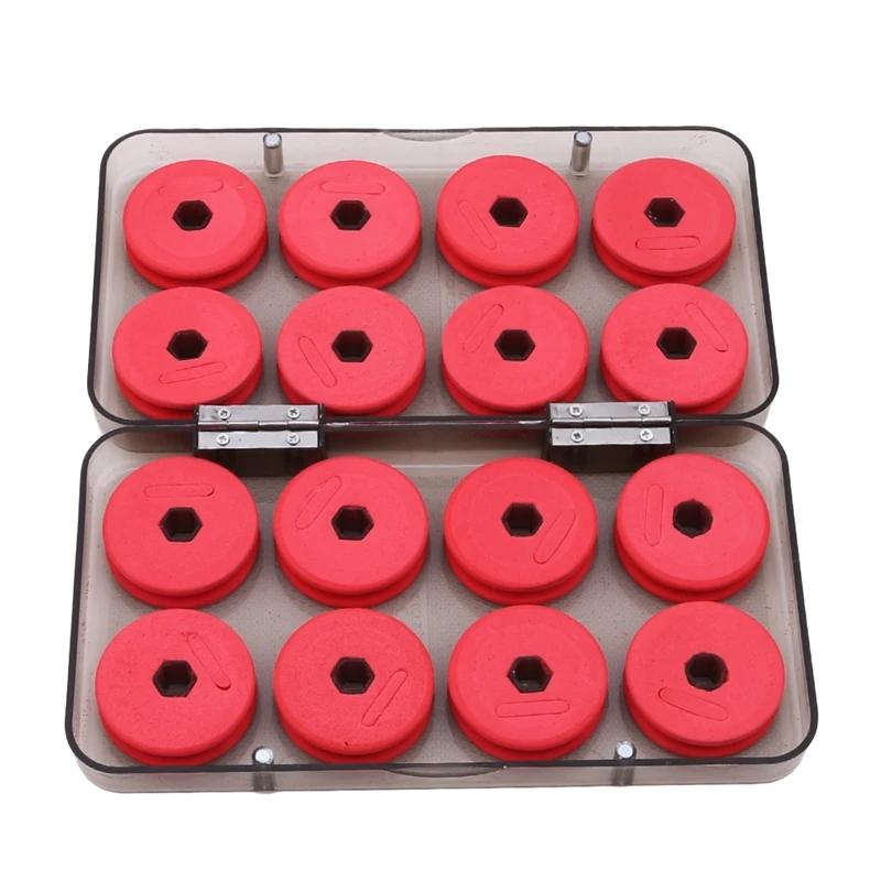 8/16Pcs Foam Winding Board - Bobines et Porte-Lignes pour Organisation Matériel Pêche Accessoire de Rangement