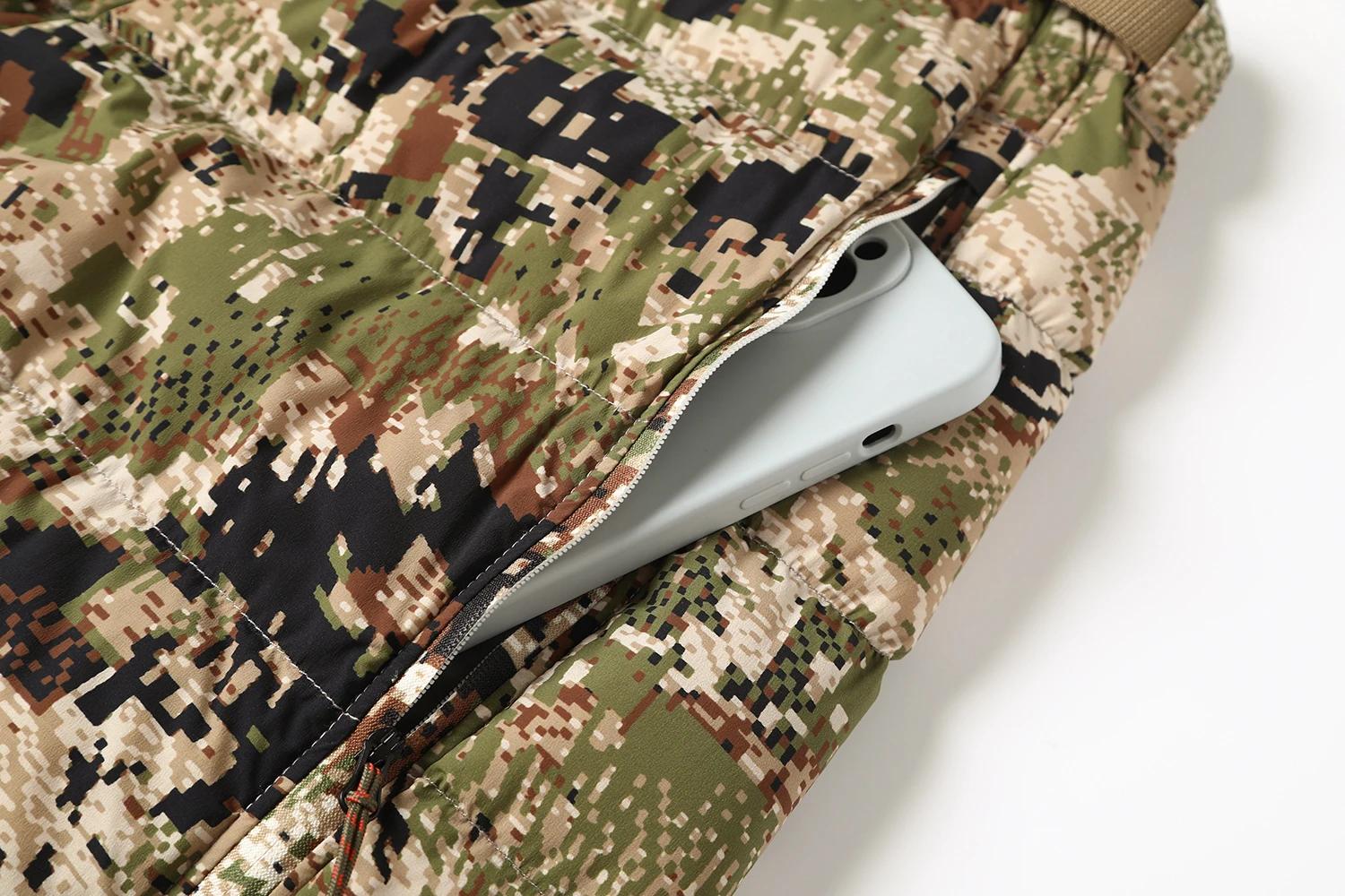Pantalon camouflage chasse hiver homme Ainfad léger isolant longue durée - Vêtements pêche