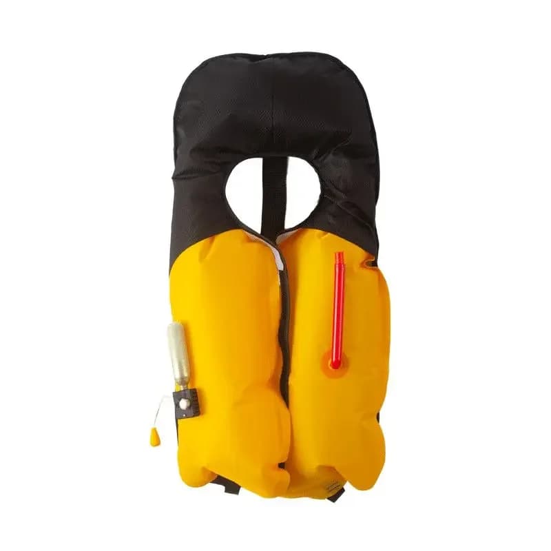 Gilet de sauvetage gonflable pêche professionnel adulte automatique léger et discret grande flottabilité