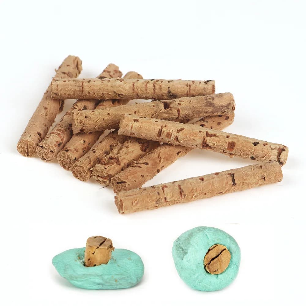 10 bâtons liège flottants 6mm 8mm pour pêche carpe - appâts pop-up boilies flottants accessoires montage