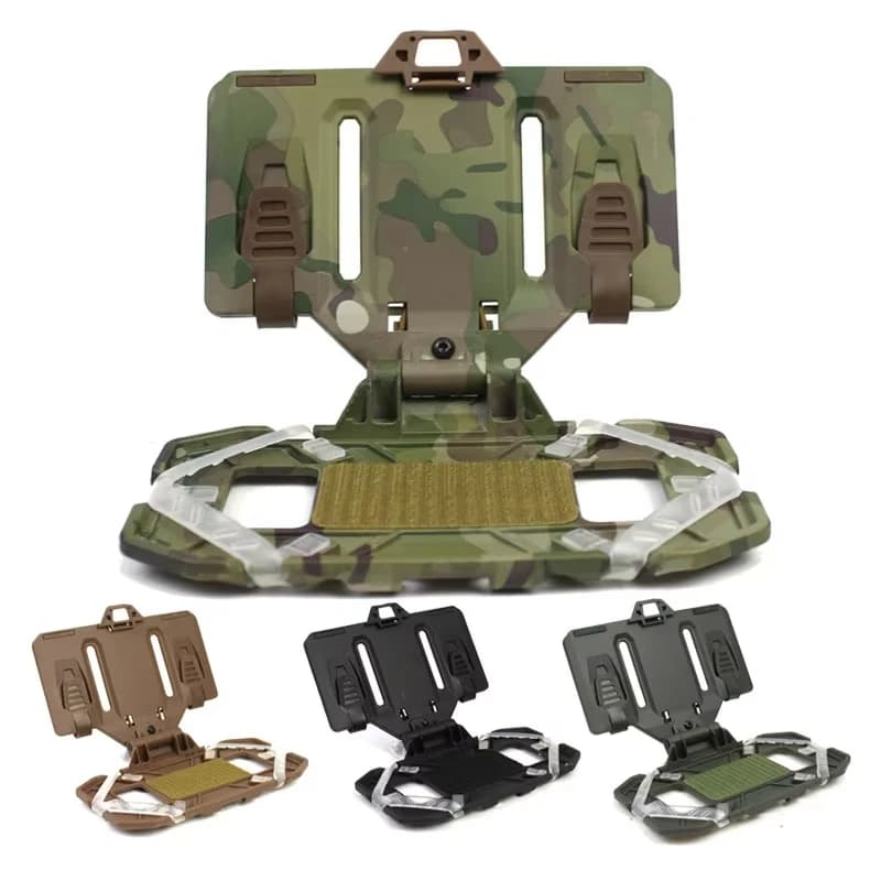Panneau de navigation pliable Molle - Support téléphone pour pêche en kayak ou bateau