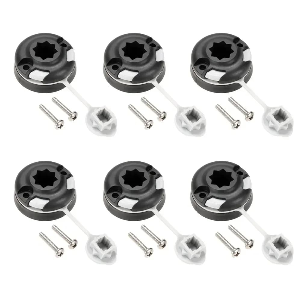 Support de canne à pêche pour kayak - Kit de montage universel 1 à 8 pièces